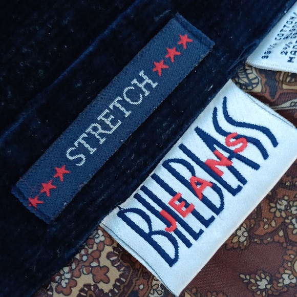 BILL BLASS JEANS *STRETCH* LADIES VINTAGE CORDUROY JACKET W/METAL ACCENTS - Picture 16 of 17